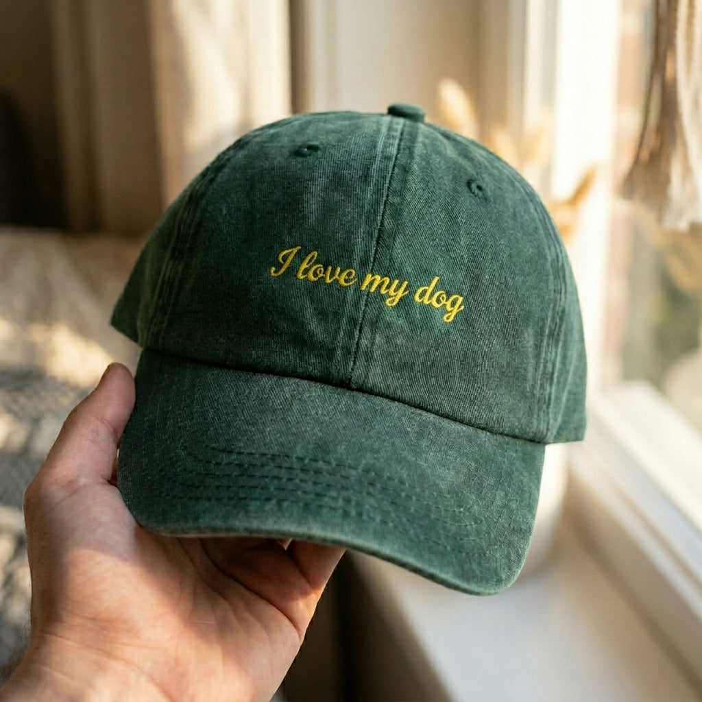 Custom Text Embroidered Cap – Personalize Your Style - photo 2