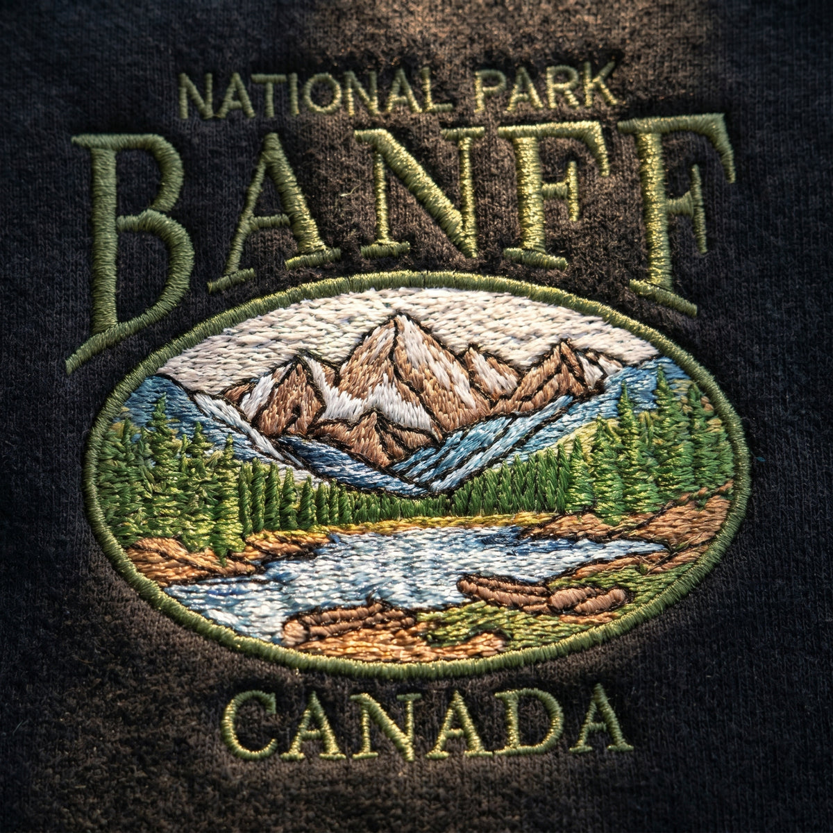 Banff National Park Embroidered Sweater – Cozy Comfort - photo 6