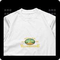 National est 1872 Park Yellowstone Embroidered T-Shirt