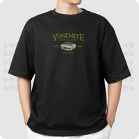 Yosemite National Park est 1890 California Embroidered T-Shirt