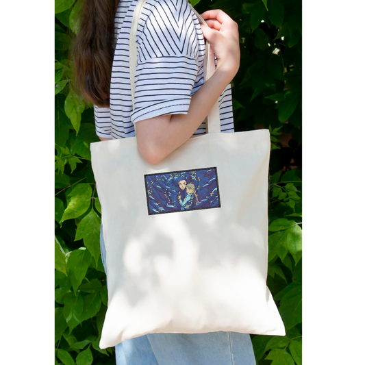 Howl's Moving Castle Embroidered TOTE BAG