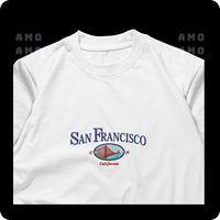 San Francisco 1776 California Embroidered T-Shirt 