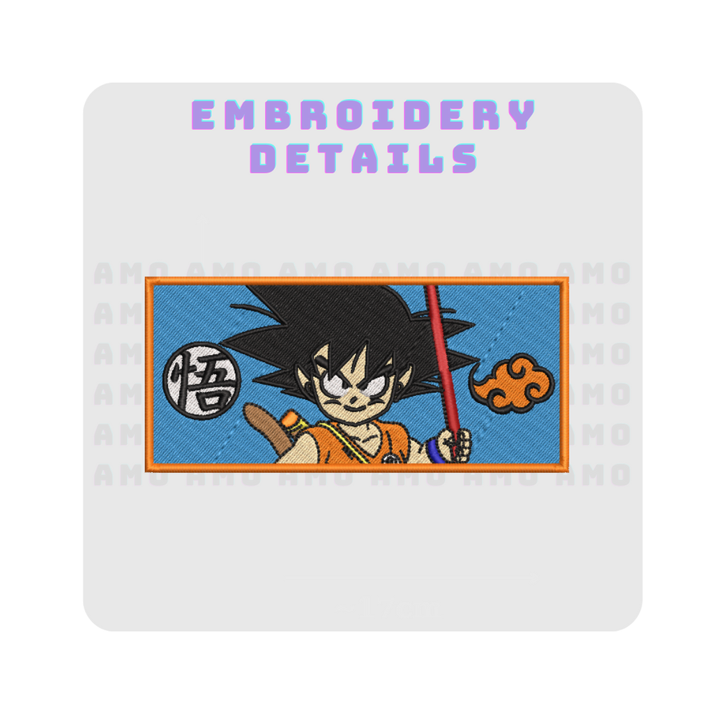 Goku Dragon Ball Embroidered Sweater