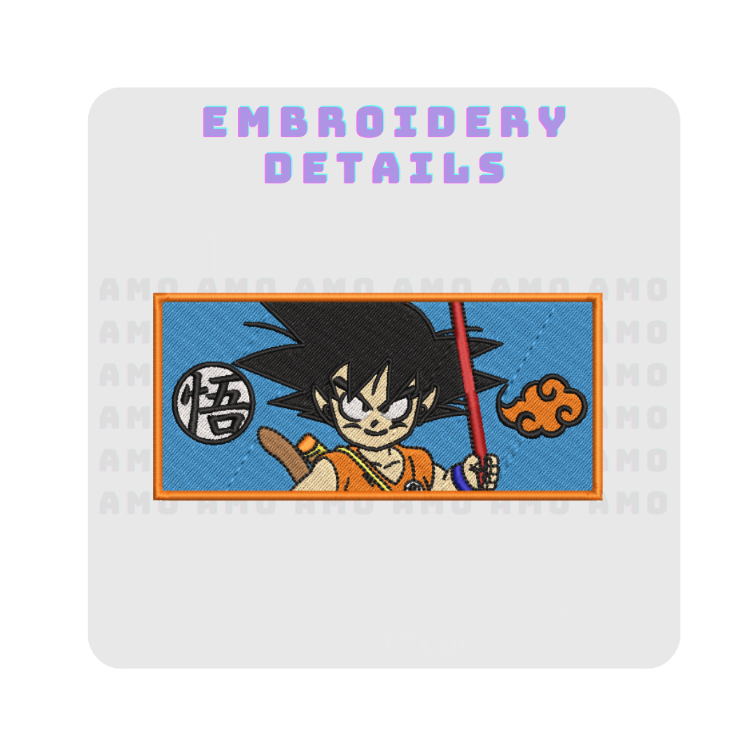 Goku Dragon Ball Embroidered Sweater
