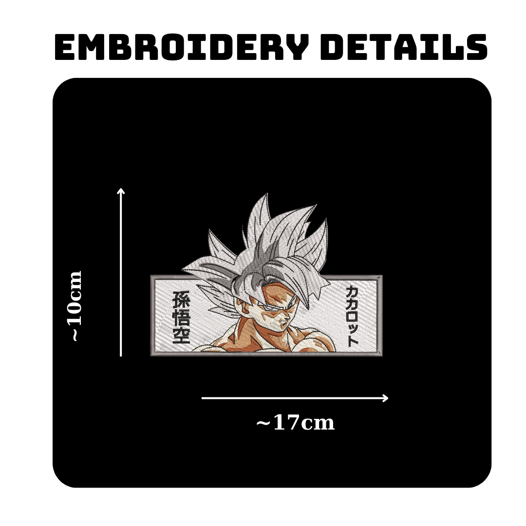 Goku | Dragon ball Embroidered Hoodie