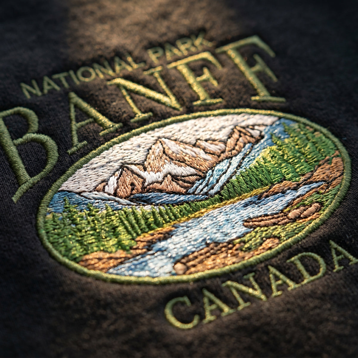 Banff National Park Embroidered Sweater – Cozy Comfort - photo 5