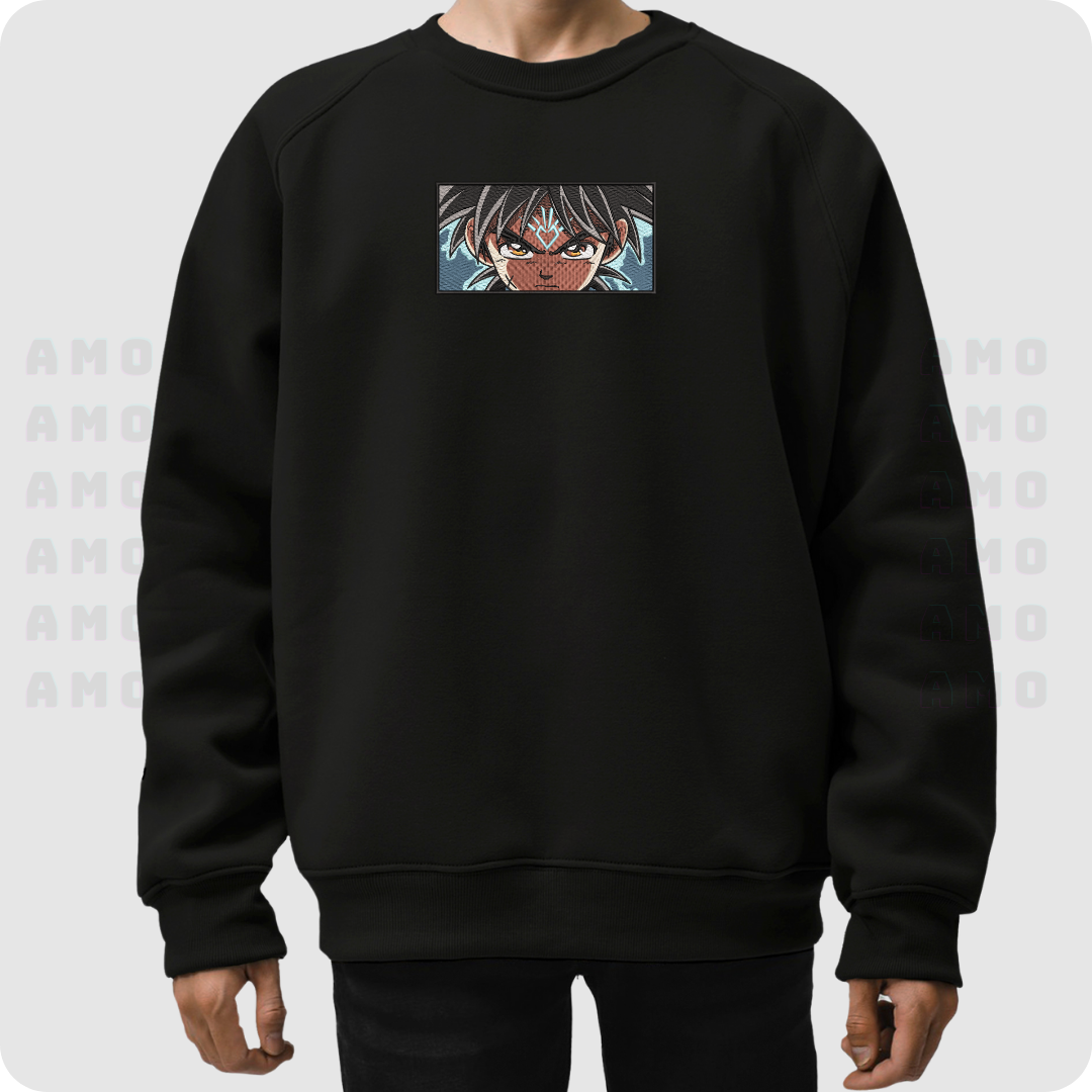 Dai Dragon Quest Anime Embroidered Sweater