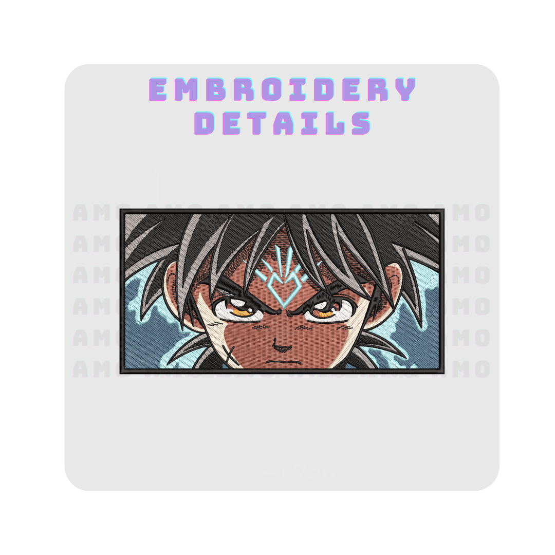 Dai Dragon Quest Anime Embroidered Sweater