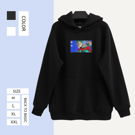 Midoriya Izuku DEKU - My Hero Academia embroidered Hoodie