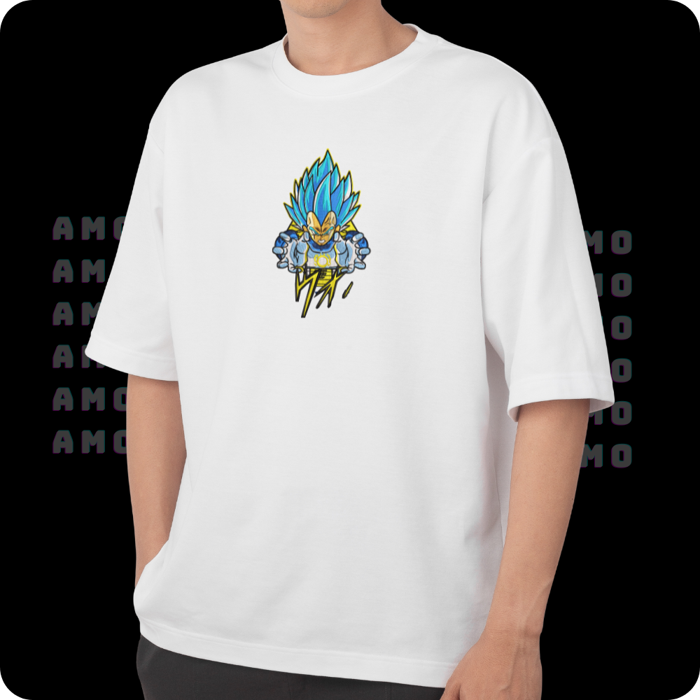 DRAGON BALL VEGETA embroidered T-shirt