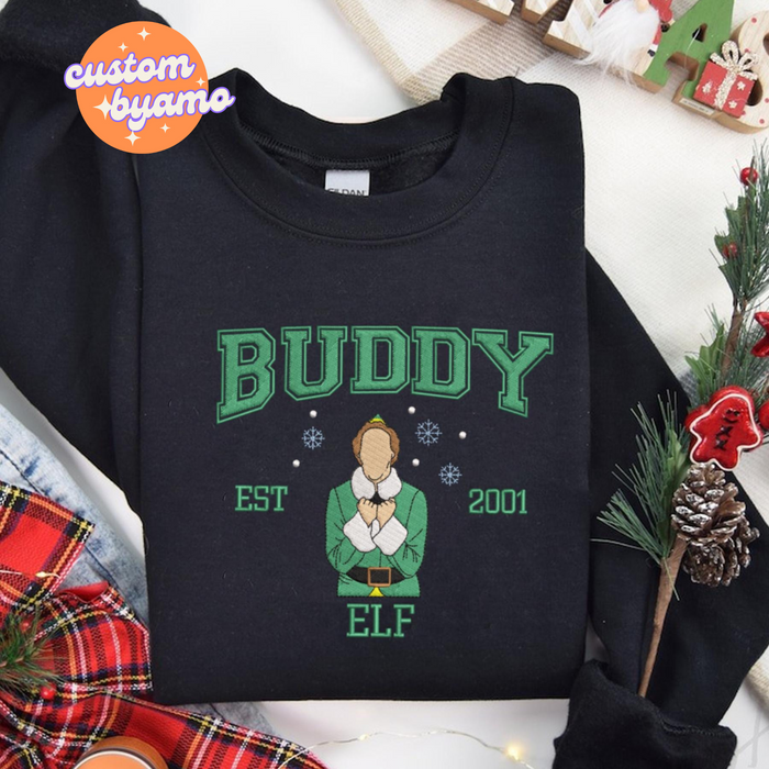 Christmas Goblin Movie Embroidered Sweater