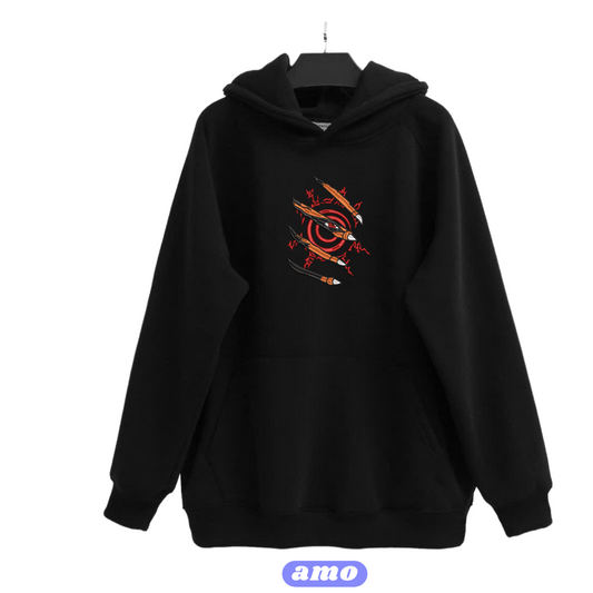 NARUTO SEAL CLAW Embroidered Hoodie