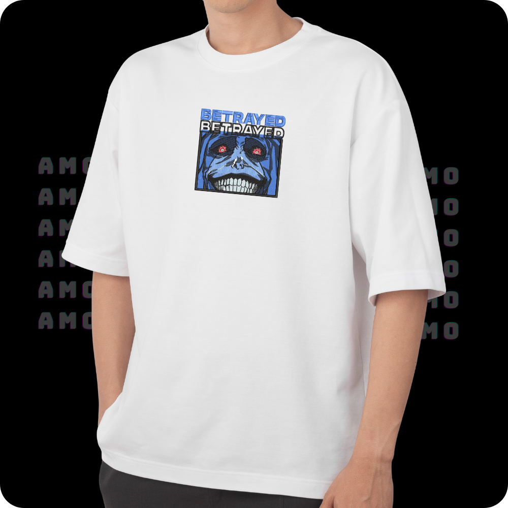 Statue of God Solo Leveling embroidered T-shirt