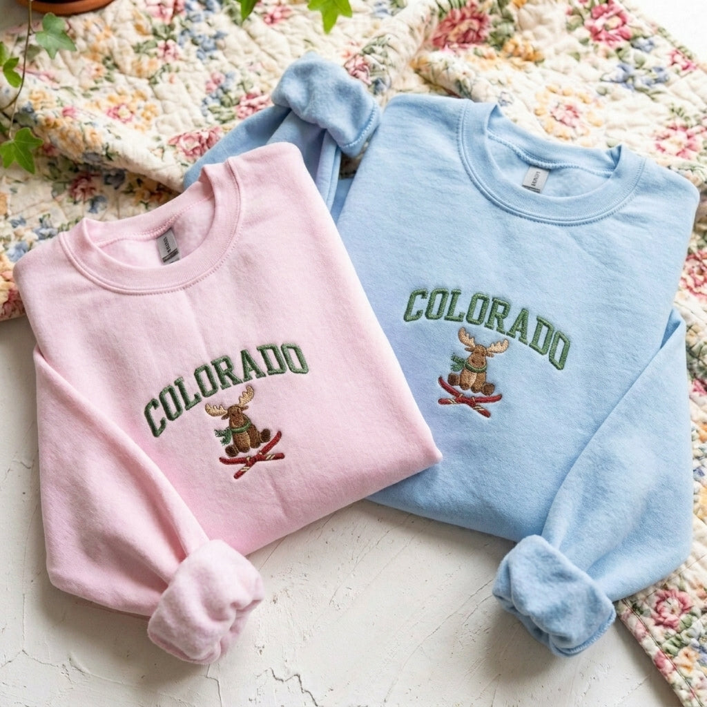 Colorado Embroidered Sweater – Trendy Streetwear Style - photo 2