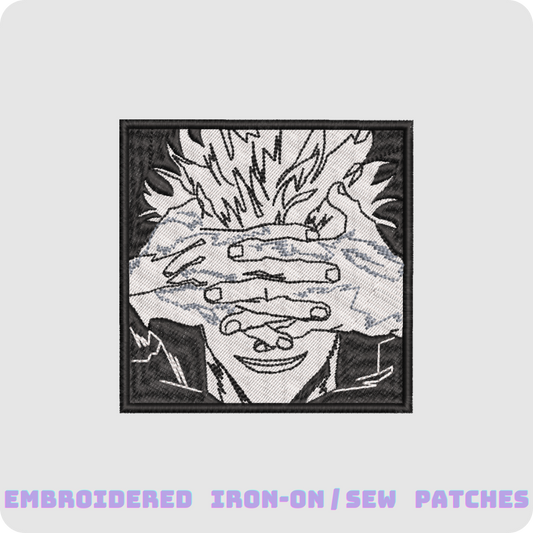 Sukuna Jujutsu Kaisen Embroidered patches