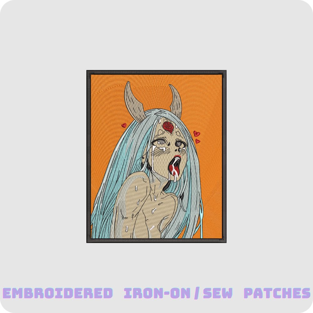 KAGUYA Embroidered patches IRON-ON OR SEW