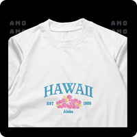 Hawaii est 1959 Aloha  Embroidered T-Shirt
