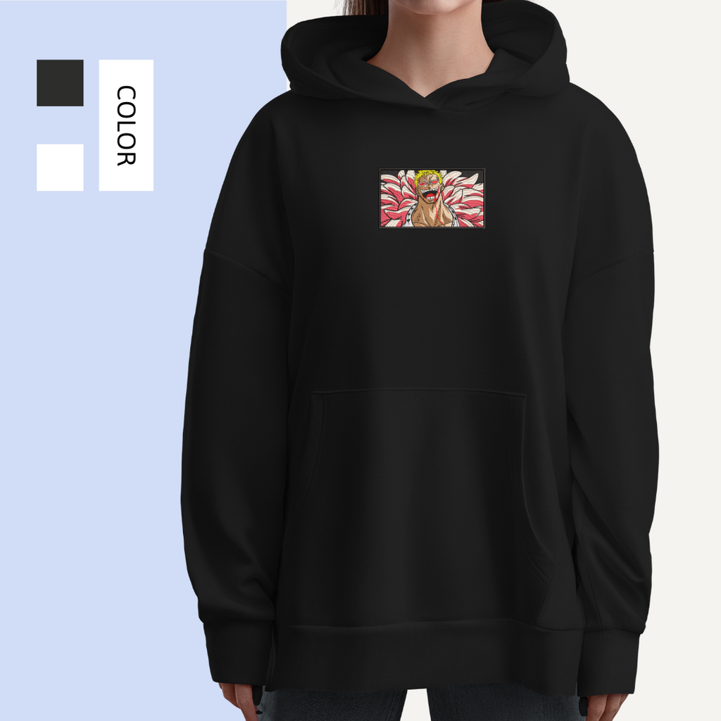 Doflamingo one piece Embroidered Hoodie