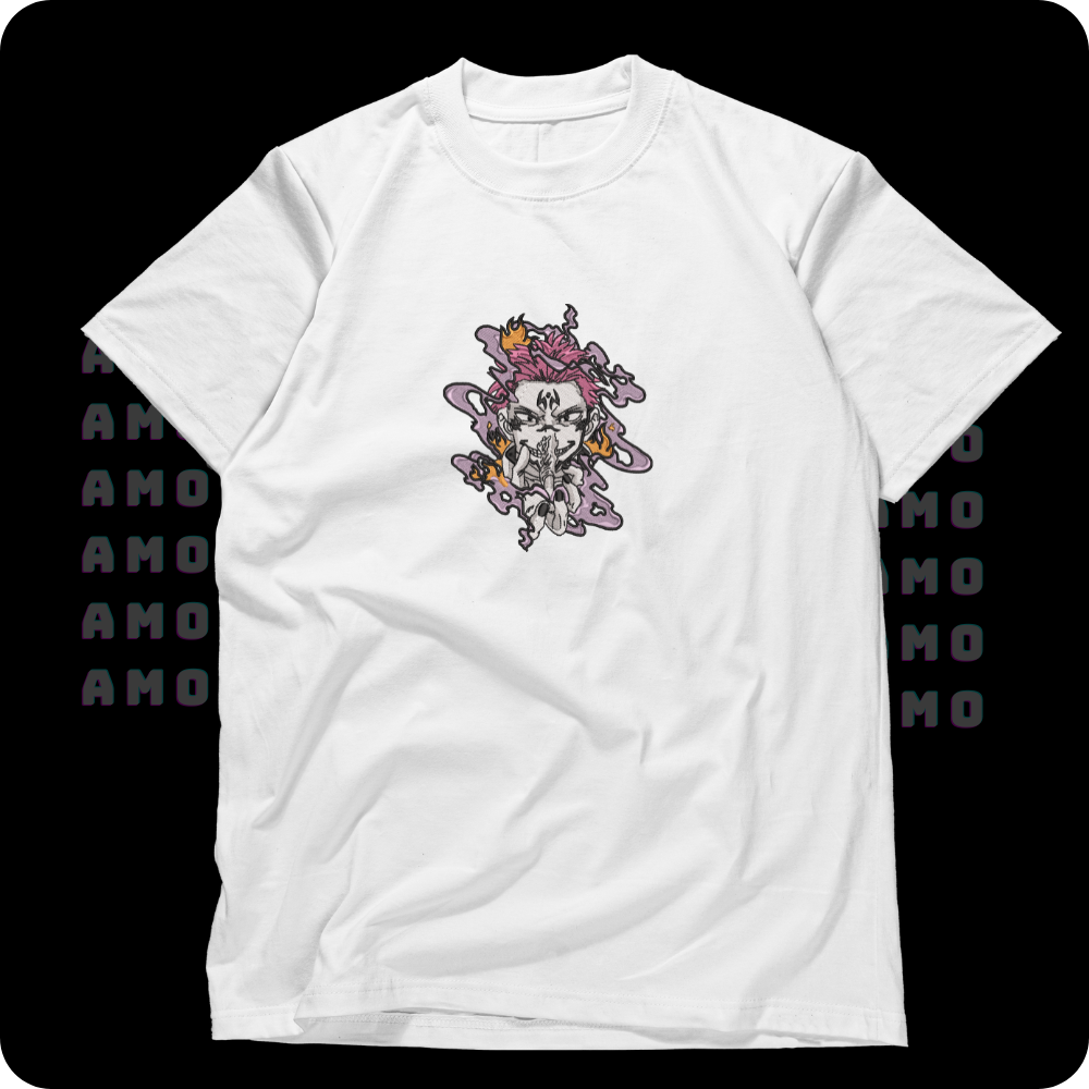 Sukuna Ryomen Jujutsu Kaisen embroidered T-shirt