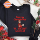 Christmas Movie Y2K Embroidered Sweater/Hoodie