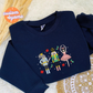 Christmas Ballet Princess Embroidered Sweaters