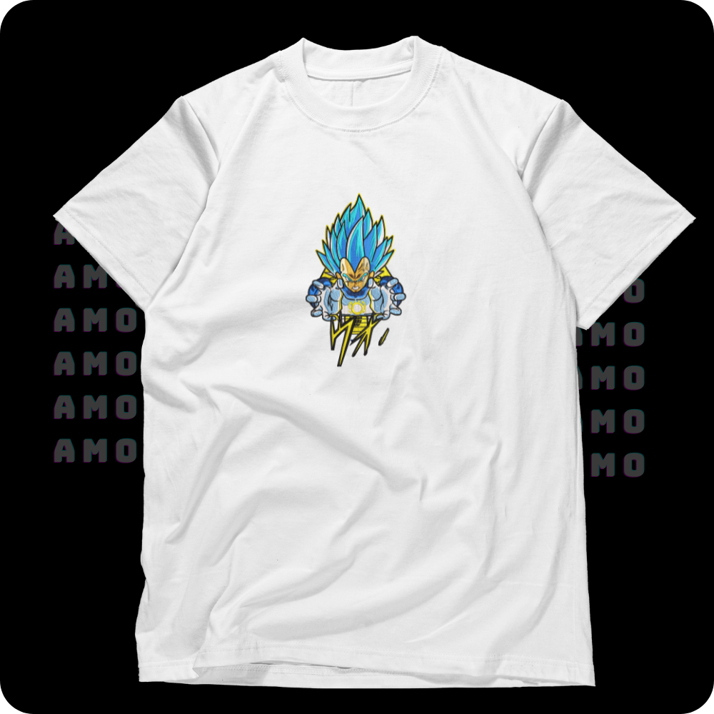 DRAGON BALL VEGETA embroidered T-shirt
