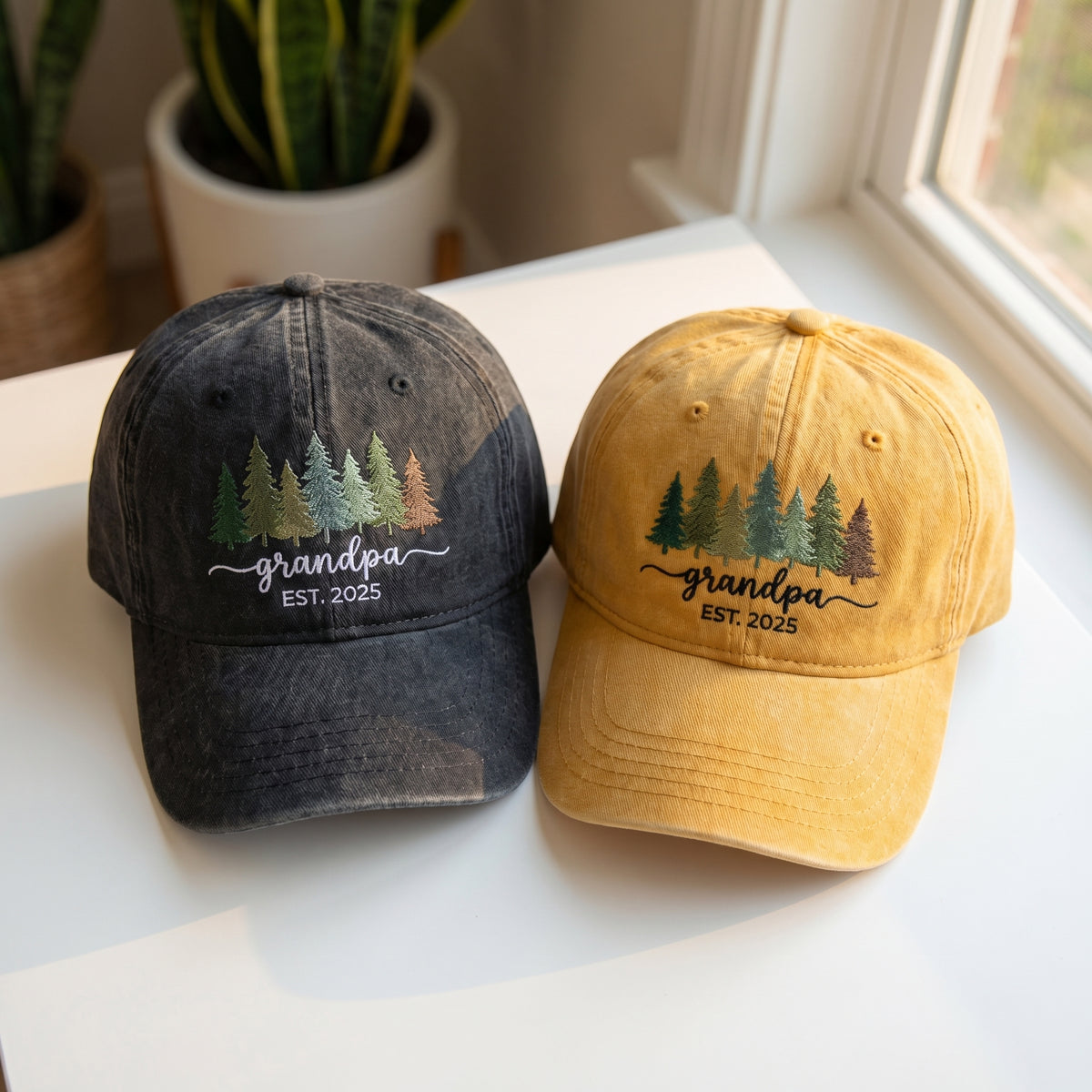 First Time Grandparents Embroidered Cap – Perfect Gift for New Grandparents - photo 3