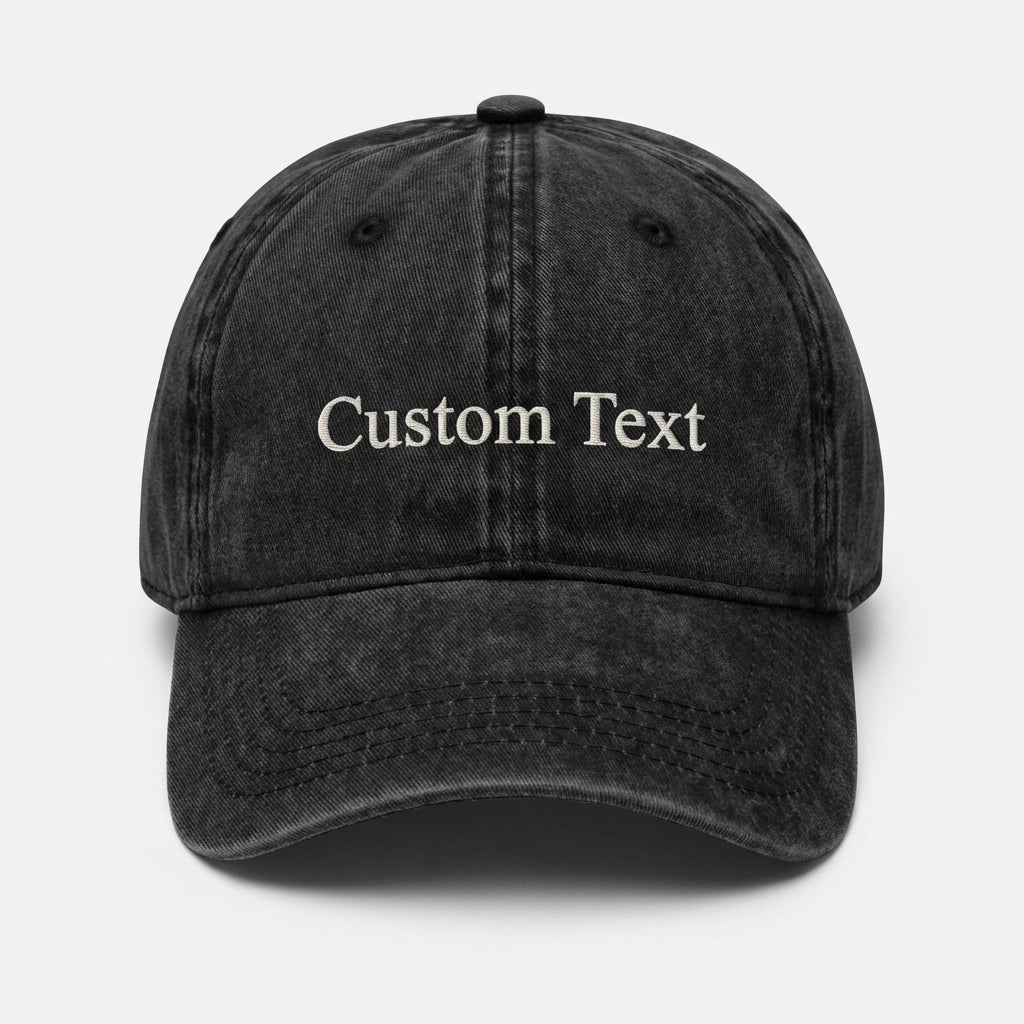 Personalized Embroidered Cap – Custom Dad Hat for Him - photo 1