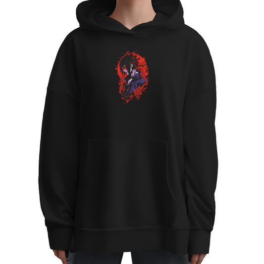 Uchiha Sasuke Naruto Embroidered Hoodie