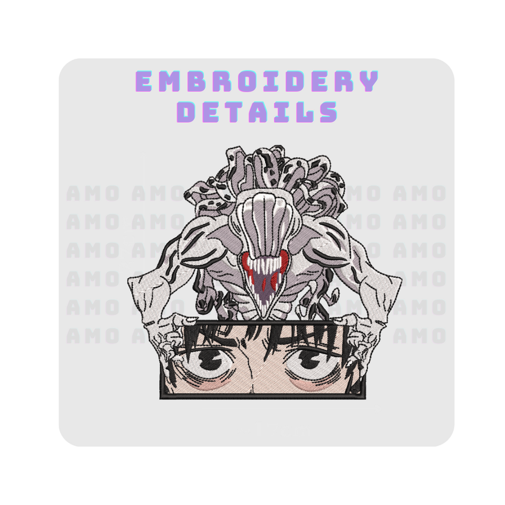 Okkotsu Yuta Rika Jujutsu Kaisen Embroidered Sweater