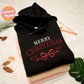 Christmas Bow Embroidered Hoodie