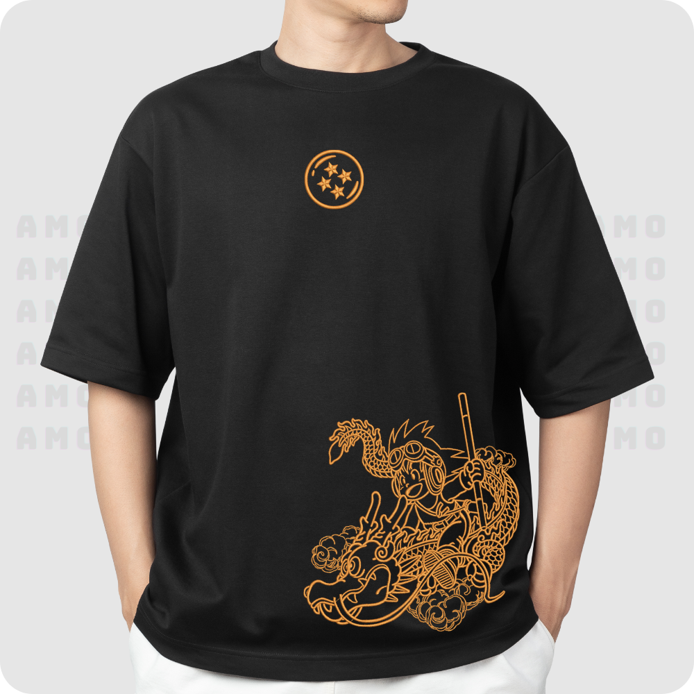 Son Goku Dragon Ball Embroidered T-shirt
