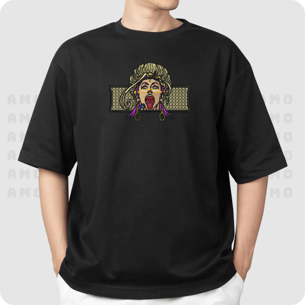 Buddha Record of Ragnarok anime Embroidered T-Shirt