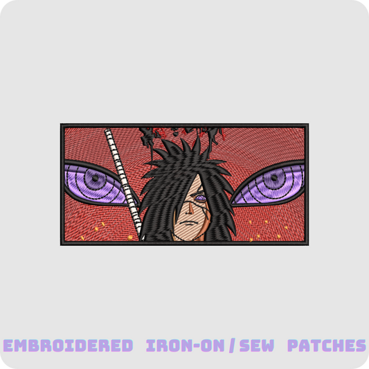 Madara Uchiha Naruto Embroidered patches