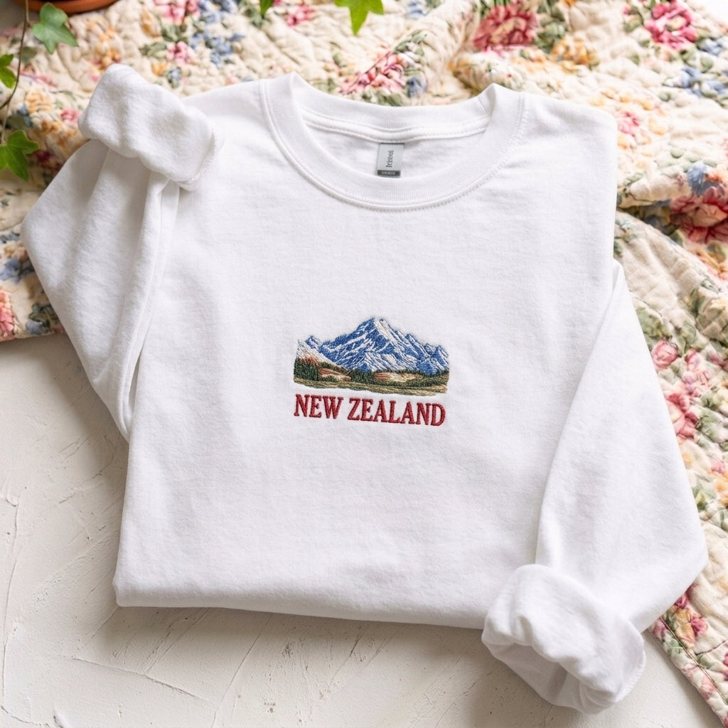 New Zealand Embroidered Sweater – Cozy and Stylish - photo 5