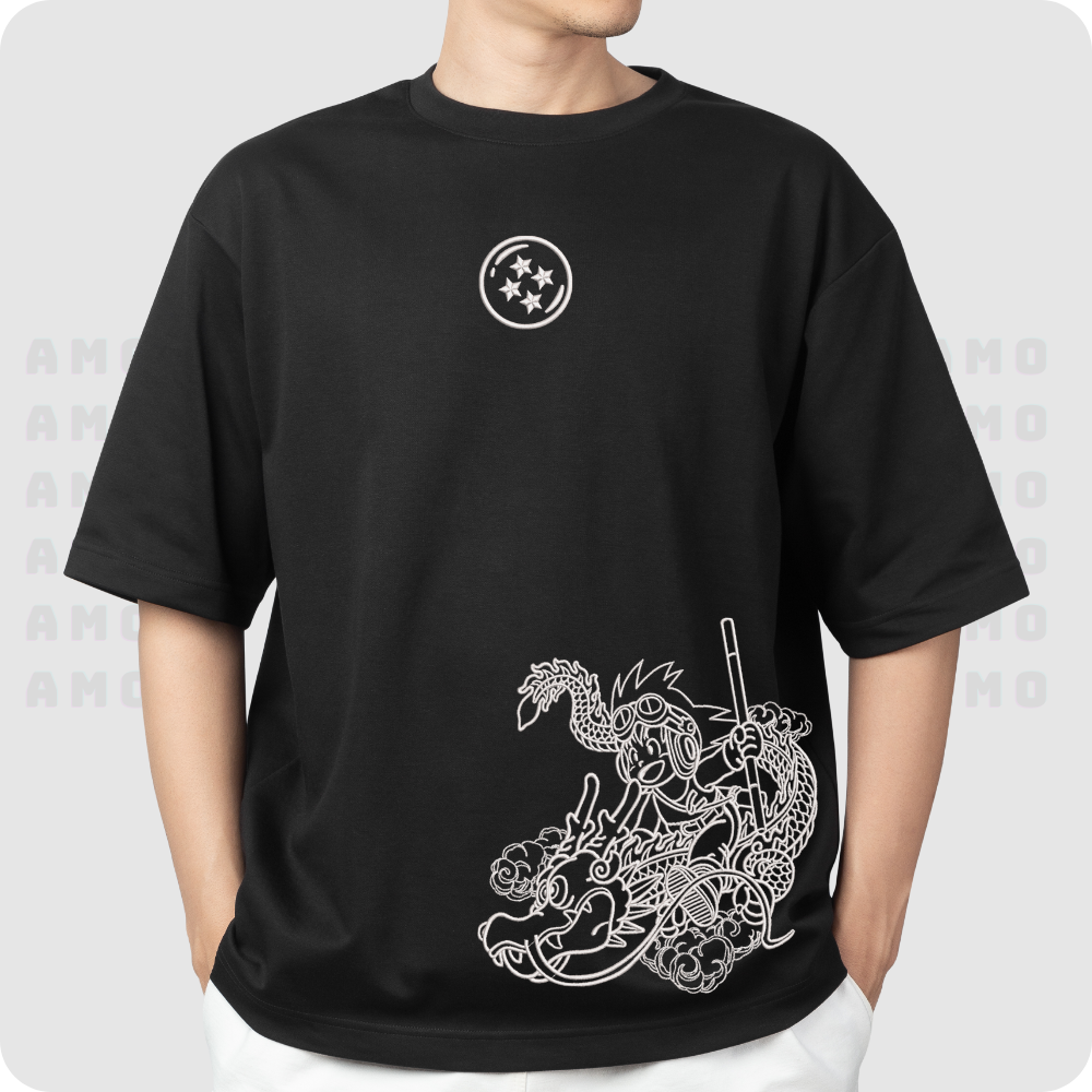 Son Goku Dragon Ball Embroidered T-shirt