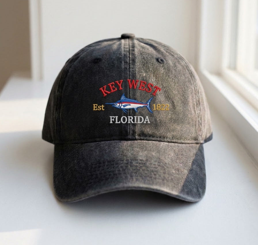 Key West Florida Embroidered Cap - view 2