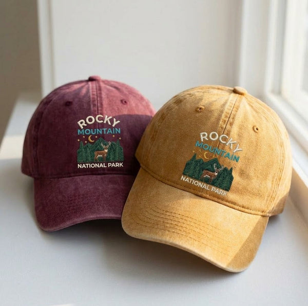 Rocky Mountain National Park Embroidered Cap - view 2