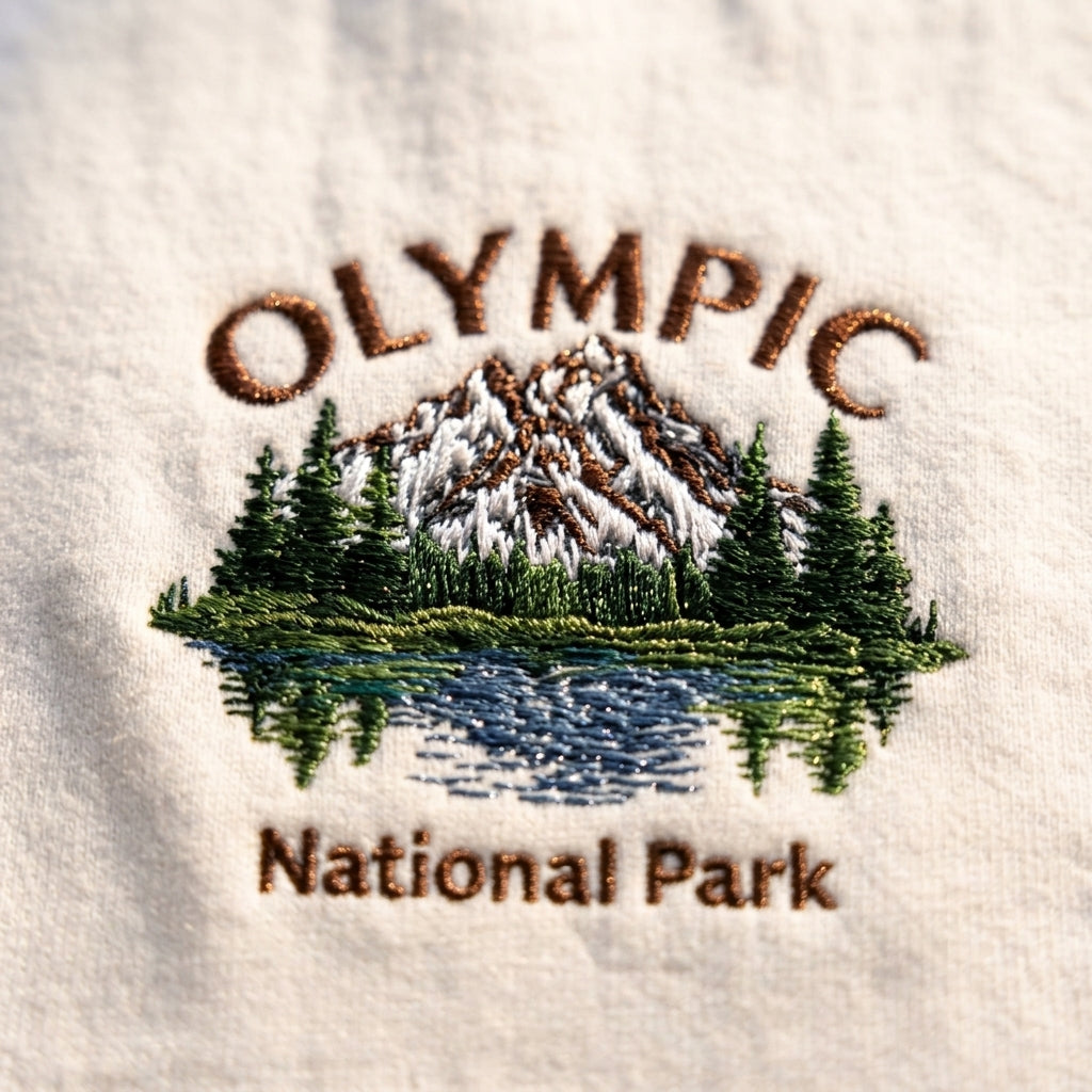 Olympic National Park Embroidered Sweater – Cozy Comfort - photo 4