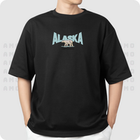 Alsaka Bear Country Embroidered T-Shirt 