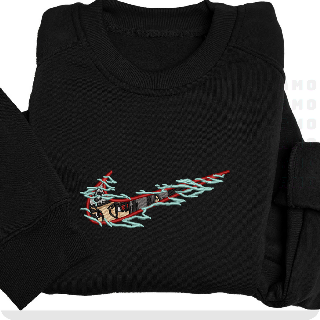 Uchiha Itachi Naruto Anime Embroidered Sweater