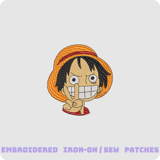 Luffy One Piece Embroidered patches