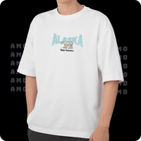 Alsaka Bear Country Embroidered T-Shirt 