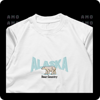 Alsaka Bear Country Embroidered T-Shirt 