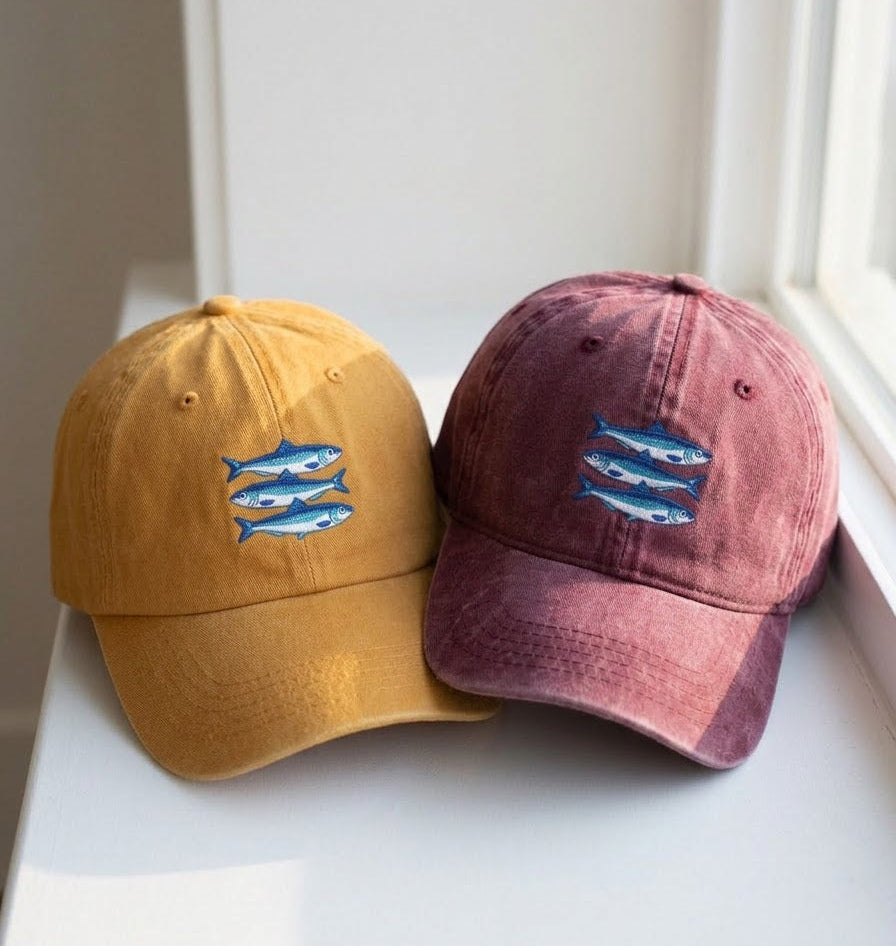 Sardine Fish Embroidered Cap - view 3
