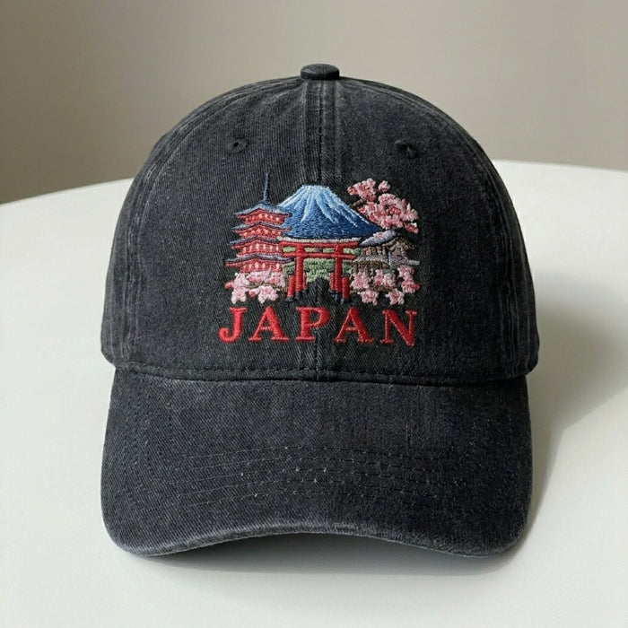 Mount Fuji Embroidered Sweatshirt – Perfect for Japan Lovers