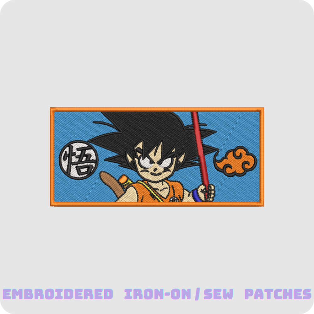 Goku Dragon Ball Embroidered patches