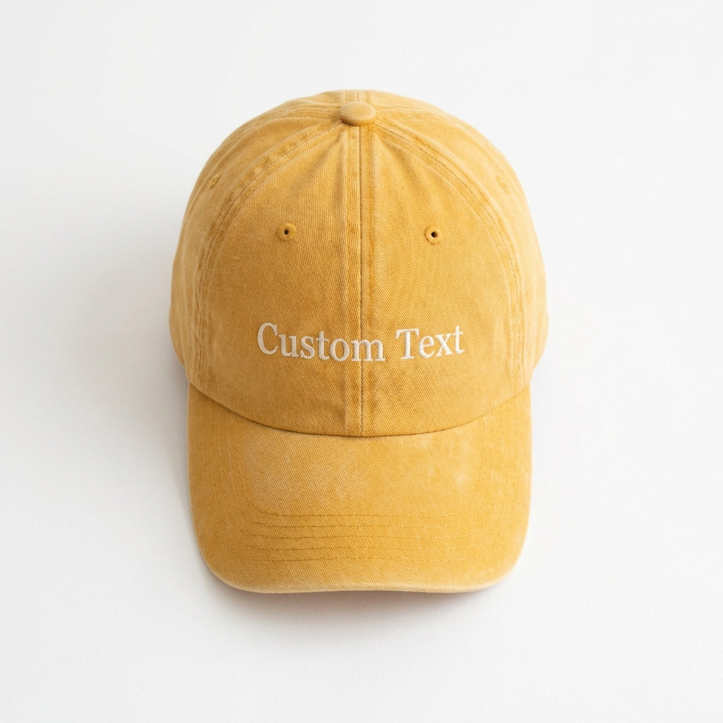 Personalized Embroidered Cap – Custom Dad Hat for Him - photo 2
