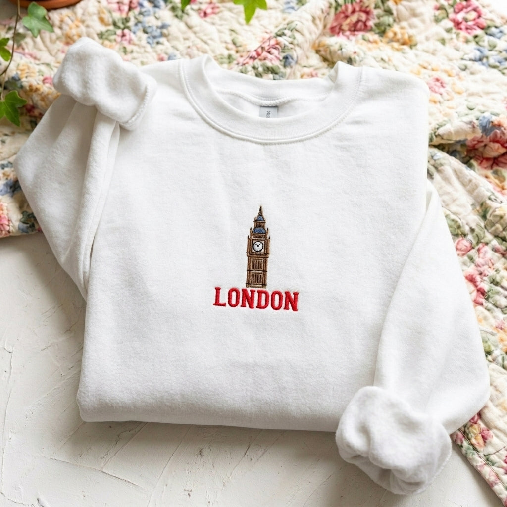 Big Ben Embroidered Sweater – Trendy Streetwear Style - photo 3