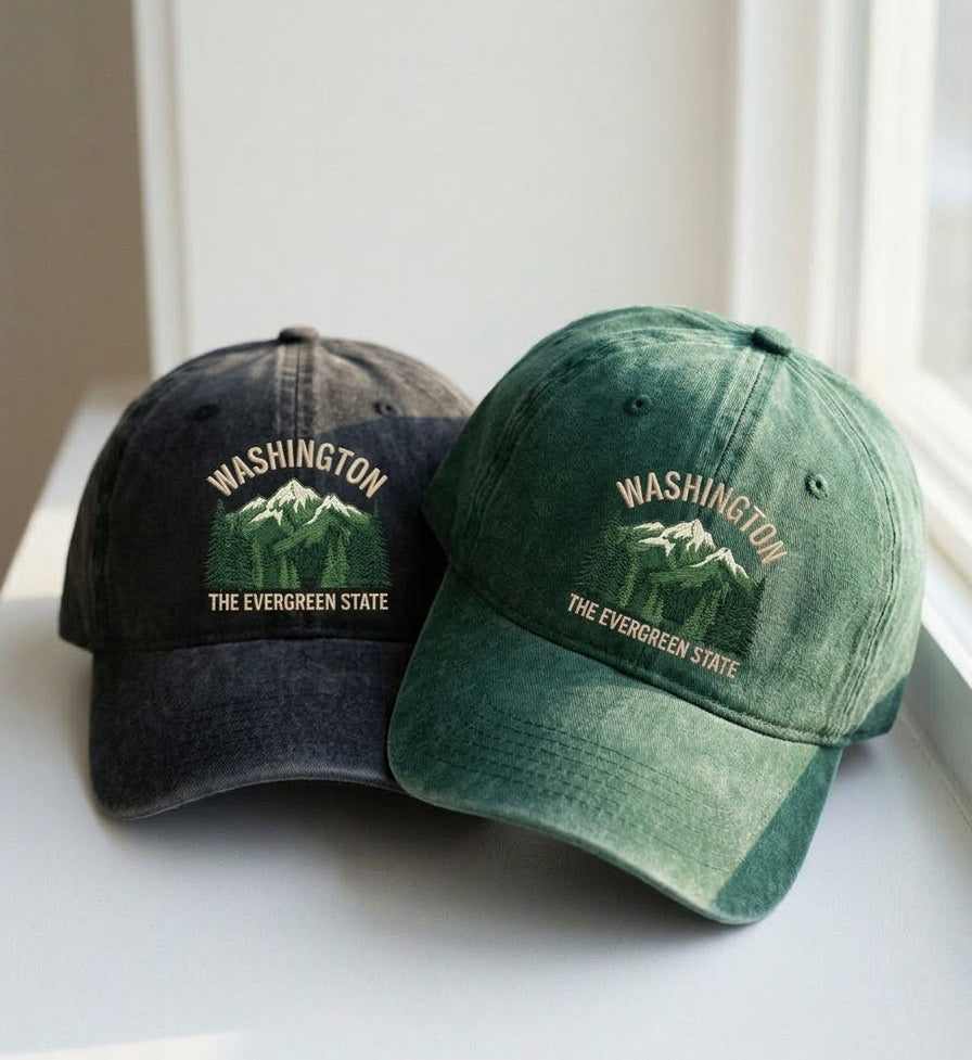 Washington Evergreen State Embroidered Cap - view 3
